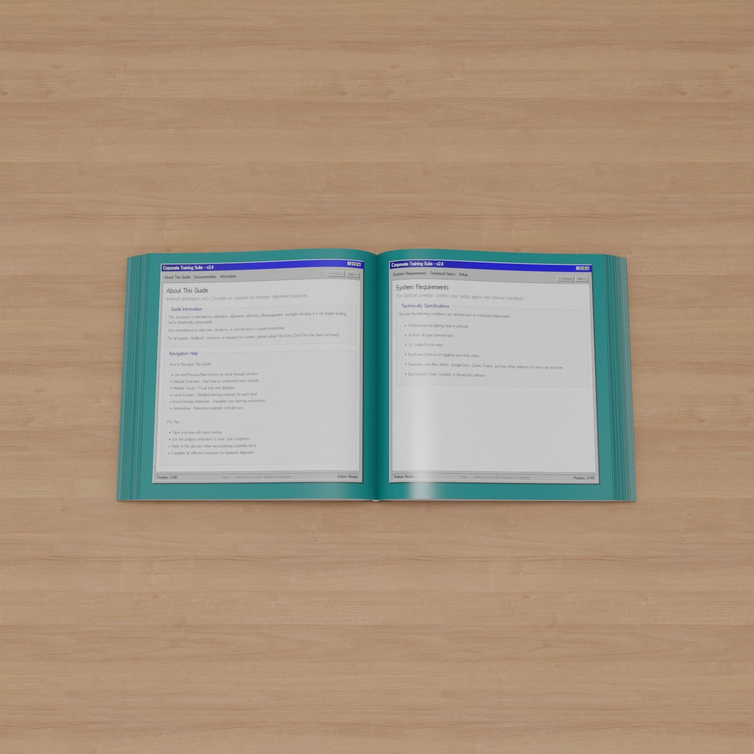 Corporate Training Environment